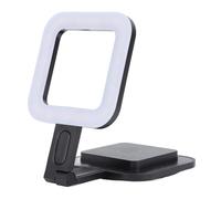 Sahgsa Phone Fill Light Foldable Soft Bright Cold Warm Light for Live Streaming Photography with Type C Port Charging for Anytime Use ABS Material
