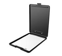Sahgsa Plastic Durable Space Saving Paper Clamp/Holder Board for Test Papers Documents Fit for Students and Teachers, 13.19 X 9.45 X 0.98in (Black)