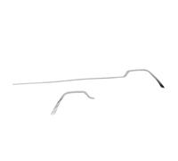 Sahgsa Silver Durable Rear Bumper Molding Trim for 2019-2023 Adhesive Installation for Car Protection ABS Material