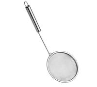 Sahgsa Skimmer Spoon, Fine Mesh Stainless Steel Food Strainer. For Removing Grease in the Kitchen, Durable Hot Pot Skimmer, Essential for Versatile Use at Home, Pack of 1 (S)