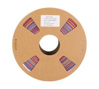 Sahgsa Tri-Color High Strength Silk PLA Filament for Precise Printing, 3D Printer Accessories for DIY - Red, Gold, Blue, 1kg