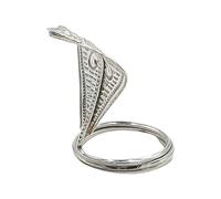 Sahiba Gems Naag in Solid Silver (Chandi) for Kaal Sarp Dosha (7.00 grams), 7 x 3 cm, Silver, 7 x 3 cm, Silver