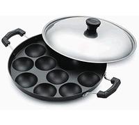 Sahishnu Online And Marketing Non Stick Appam Patra,12 Pits Appam Maker