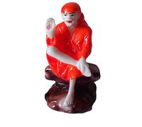 Sahishnu Online And Marketing Sai Baba Statue, Mini Sai Baba Statue for Home/Car Decor