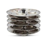 Sahishnu Online and Marketing Stainless Steel Idli Stand, Idli Stand Suitable for Cooker, Stainless Steel Idli Maker, Idli Maker