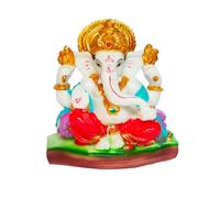 Sahishnu Online & Marketing Big Ganesha Idol Statue,Hindu God Good Luck Success, 5 Inches