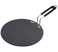 Sahishnu Online & Marketing Hard Anodized Aluminium Tawa,Hard Anodized Cookware,Hard Anodized Concave Tawa,Naan Roti Chapati Tawa,Diameter-275mm,Thickness-4mm,Size-11
