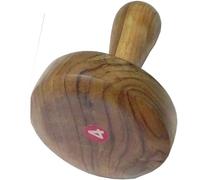 Sahishnu Online & Marketing Wooden Potato Masher, Wooden Roti Chapati Presser,roti bhakri or khakara on tawa Presser, Crusher, Size - 4