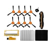 Sahkgye 18Pcs Main Frame Brush Cover Caster Wheel Filter for 600 601 605 710 N79 N79S Vacuum Cleaner Replacement Parts