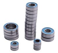 Sahkgye Rubber Sealed Bearing Kit 22pcs for Arrma Kraton Outcast Notorious Senton 6S Remote Control Car Upgrade Parts