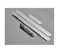 SAHODIYI 4 Pcs Car Door Sill Protector Strips for Dacia Duster 2010-2021 2022 2023 2024 2025, Stainless Steel Stickers Threshold Strip, Protective Stickers Accessories