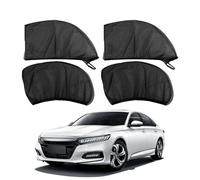 SAHODIYI 4 PCS Car Window Sun Shades Blocking Mosquito Net for Mazda CX-7 (Bj. 2006-2012), Elasticity Car Sun Shade Window Covers for Baby Kids Pets, Stretachable Mesh Net,4 PCS #Sedan Style