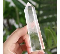 Sahoottie 4” Black Obsidian Crystal Large Black Obsidian Tower Point