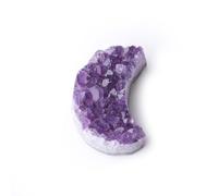 SAHOOTTIE Amethyst Crystal Amethyst Geode Quartz Crystal Purple Crystal Moon Amethyst Cluster Butterfly Amethyst Rock Mineral Druzy Geode Mineral Rock Raw Crystals Moon Gifts