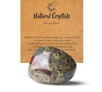 SAHOOTTIE Bloodstone Crystal 1.6-1.8" Bloodstone Gemstones Healing Crystal Bloodstone Polished Gemstone Bloodstone Tumbled Stone Pocket Stone 1pc