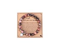 Sahoottie Red Sodalite Bracelets for Women 8mm Red Bracelets Women Jewellery Healing Crystal Anxiety Bracelet Inspirational Gifts Motivational Gifts