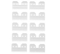 SAHROO 10Pcs/Lot Replaceable Ceramic 18 Teeth Pet Ceramic Clipper Cutting Blade for A5 Series