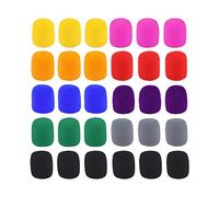SAHROO 50 Pack Handheld Microphone Windscreen Foam Cover for DJ Performance