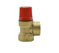 SAHUL 1/2" DN15 3/4" DN20 3-10 bar safety valve relief valve for solar water heater brass valve joyous (Size : DN15 3bar)