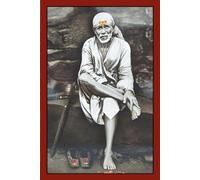 Sai Baba Notebook | Ruled / Lined Journal Notebook | 120 Blank Pages with Shri Sai Baba Archana (108 Names) & Eleven Solemn Promises As Pledged by ... & Happiness: Gift for Friend / Family Member