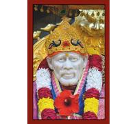 Sai Baba Notebook | Ruled / Lined Journal Notebook | 120 Blank Pages with Shri Sai Baba Archana (108 Names) & Eleven Solemn Promises As Pledged by ... & Happiness: Gift for Friend / Family Member