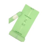 SAI-PAC 7L Compostable bin liners 52 bags 100% Biodegradable/Rubbish bag/Garbage/Trash bags/household/degradable/Compost bags for Kitchen food waste, Caddy/bin Liners certified EN 13432