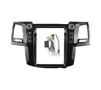 SAIBOL Center Console Radio Fascia Frame 9.7" VERTICAL SCREEN Car Radio Fascias Panel Android MP5 Stereo Frame For TOYOTA For FORTUNER For VIGO For HILUX 2005-2014(Frame with Canbus)