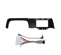 SAIBOL Center Console Radio Fascia Frame For Kia For Sonet Car Frame Fascia Adapter Android Radio Dash Fitting Panel Kit(Full Set LHD)