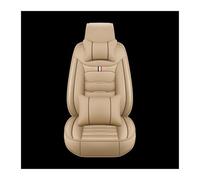 SAIBOL For Chery All Models QQ3 QQ6 Ai Ruize For A3 Tiggo For X1 QQ For A5 E3 V5 EQ1 Tiggo E5 For A3 Styling Leather Car Seat Cover Car Seat Cover Protectors(1 seat Beige pillow)