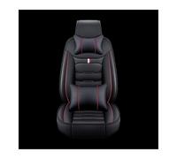 SAIBOL For Chery All Models QQ3 QQ6 Ai Ruize For A3 Tiggo For X1 QQ For A5 E3 V5 EQ1 Tiggo E5 For A3 Styling Leather Car Seat Cover Car Seat Cover Protectors(1 seat Black Red 2)