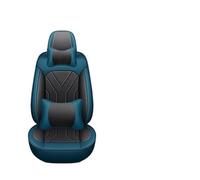 SAIBOL For VW For Arteon Caravelle Sharan For Scirocco For Passat B5 B6 B7 Accessories Interior Details Universal Style Car Seat Covers Car Seat Cover Protectors(Black bule 5 Seats)