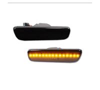 SAIBOL Rear Light For Lexus RX300 1999-2003 12V Amber/Red White LED Car Front Rear Bumper Side Marker Turn Signal Lights Fender Rear Tail Light(2pc Front Amber)