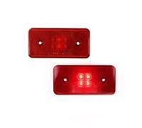 SAIBOL Rear Light For W463 G-Class G500 G550 G55 2002-2014 Clear/Red Lens Amber/Red LED Replace Car Side Marker Lights Fender Rear Tail Light(Red Lens Rear)