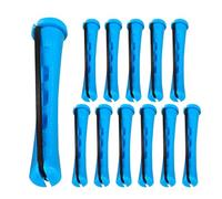 saibunratus Heatless Curlers - 12X Hair Styling Tools With Rubber Bands - Portable Heatless Styler Tool For Women Night Use At Home And Travel