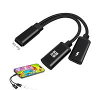 saibunratus Mobile Phone Internal Sound Recording Aid - Phone Charging Adapter Internal Sound Recording Aid | Smartphone Acoustic Filtering Tool for Course Live Presentation Calls
