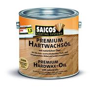 Saicos 3200 300 Wax for Parquet Floors Thick Premium Satin, Clear, Transparent, 3200 500