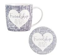 Said with Sentiment 7152 Friendship Mug & Coaster Set
