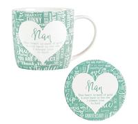 Said with Sentiment 7154 Nan Mug & Coaster Set