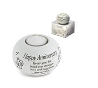 Said with sentiment 7327 Happy Anniversary Tealight Holder