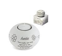 Said with Sentiment 7328 Sentiment Tealight Holder Auntie