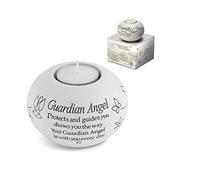 Said with sentiment 7329 Guardian Angel Tealight Holder