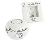 Said with sentiment 7417 Love You Mum Tea Light and Frame Gift Set