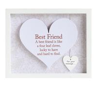 Said With Sentiment Heart In Frame - Best Friend