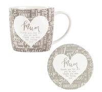 Said With Sentiment Mug & Coaster Set - Mum