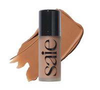 Saie Dew Bronze - Gentle and Contoured Liquid Tan - Enriched with Vegetable Glycerin for Effortless Blending and Deep Nutrients of Skin, Travel Size Christmas Gifts