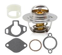 Saihisday 160° Thermostat Kit 807252Q5 with Gaskets and Housing Sleeve 23-806922 Replacement for Sierra Mercruiser V6 & V8 4.3L, 5.0L, 5.7L Replaces #807252T5 807252T8 23806922