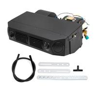 Saihisday BEU-404-100 AUTO A/C Air Conditioning Evaporator Assembly Kit 2 Vents 3 Speed 12V Electrical Thermostat 4Max Air Volume 600 CFM, Under-Dash A/C Heating Cooling Unit for Car Truck