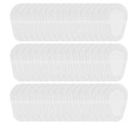 SAIIURV 50 Pieces Eye Pads Sterile Nonwoven Eye Patches Nonwoven Fabrics Non-Woven Wound Dressings Eye Patch Stickers Self Adhesive for Adults Student (50 pcs)