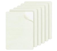 SAIIURV 6 Pieces Canvas Repair Patch, 8×12 Inch Canvas Repair Tape, Waterproof Self-Adhesive Fabric Repair Patch for Tents, Boat Cover, Furniture Awnings, Car Seats (Beige)
