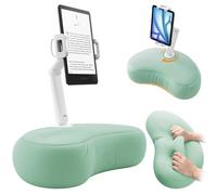 SAIJI Kindle Pillow Stand for Bed - iPad & Tablet Holder (Cyan)